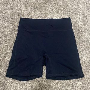 Fabletics Black Biker Short